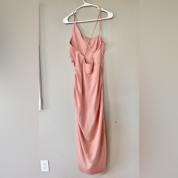 Anthropologie Ruched Asymmetrical Dress NWT - Picture 8 of 15